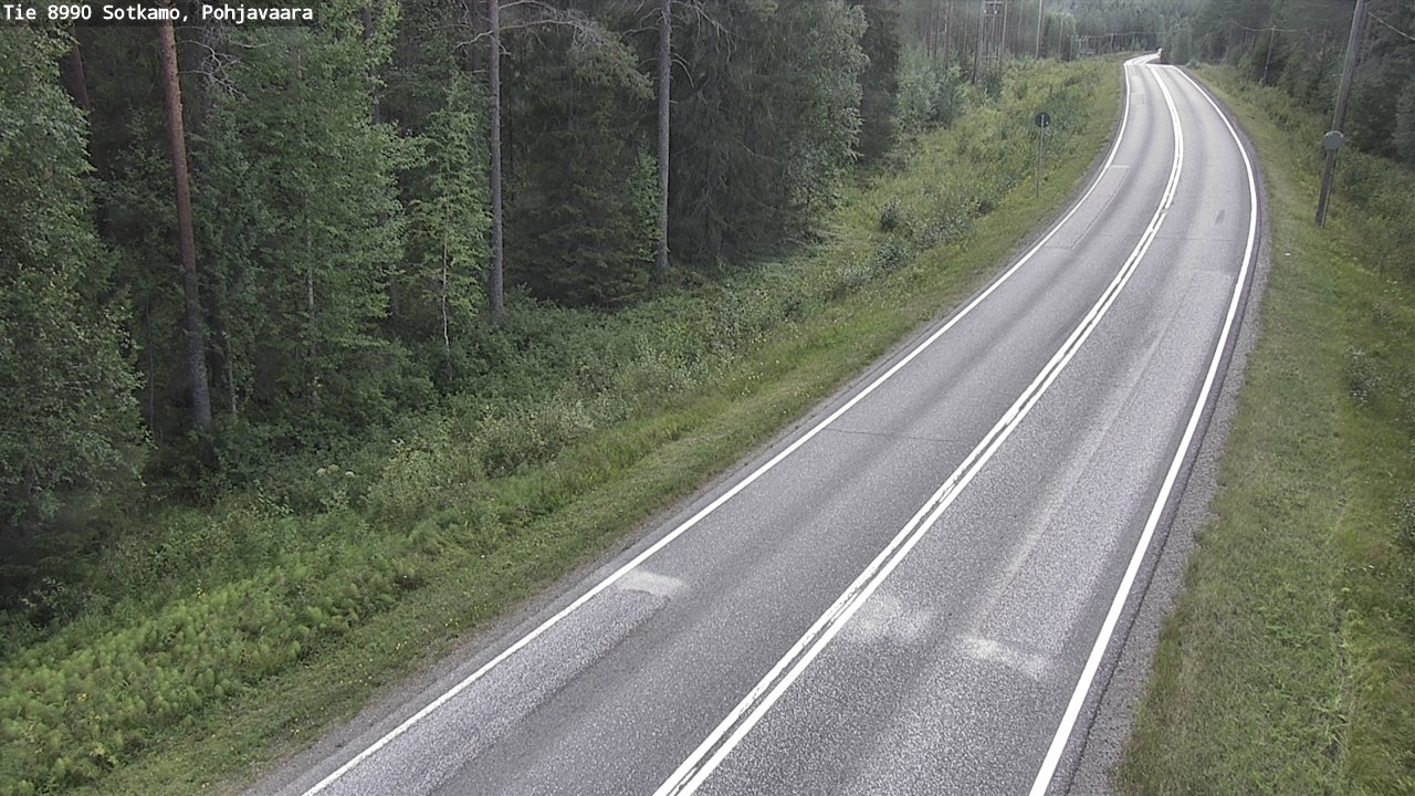 Kelikamerat Kuva Tie 8990 Sotkamo, Pohjavaara, Sotkamo, Kainuu