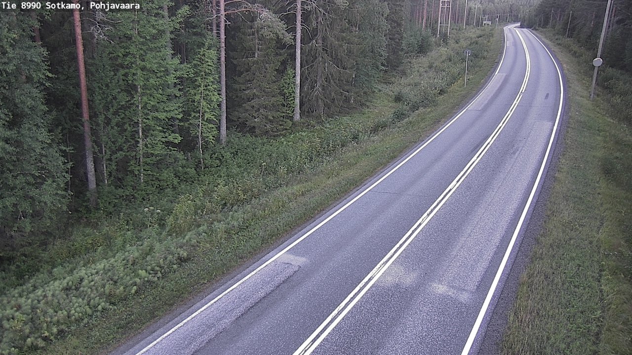 Kelikamerat Kuva Tie 8990 Sotkamo, Pohjavaara, Sotkamo, Kainuu