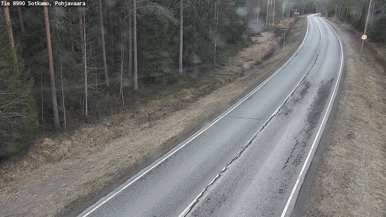 Kelikamerat Kuva Tie 8990 Sotkamo, Pohjavaara, Sotkamo, Kainuu