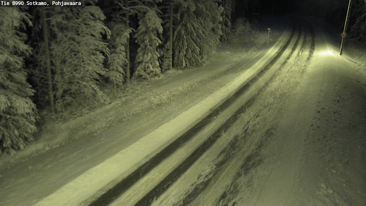 Kelikamerat Kuva Tie 8990 Sotkamo, Pohjavaara, Sotkamo, Kainuu