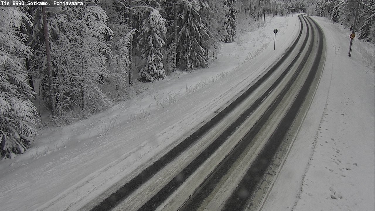 Kelikamerat Kuva Tie 8990 Sotkamo, Pohjavaara, Sotkamo, Kainuu