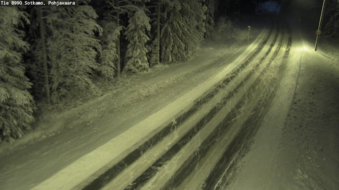 Kelikamerat Kuva Tie 8990 Sotkamo, Pohjavaara, Sotkamo, Kainuu