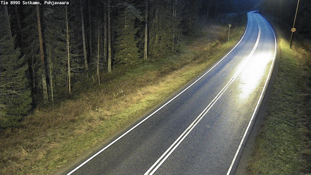 Kelikamerat Kuva Tie 8990 Sotkamo, Pohjavaara, Sotkamo, Kainuu