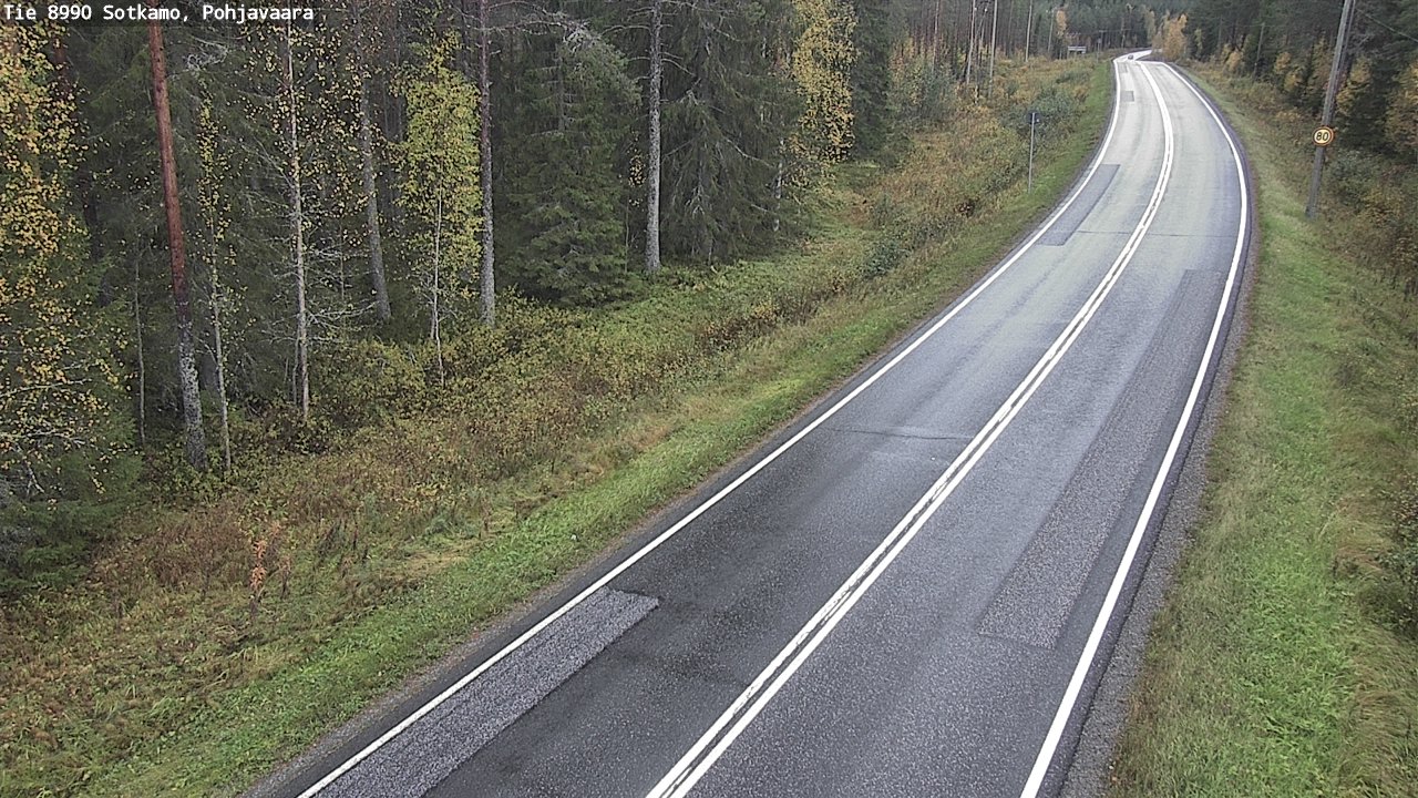 Kelikamerat Kuva Tie 8990 Sotkamo, Pohjavaara, Sotkamo, Kainuu