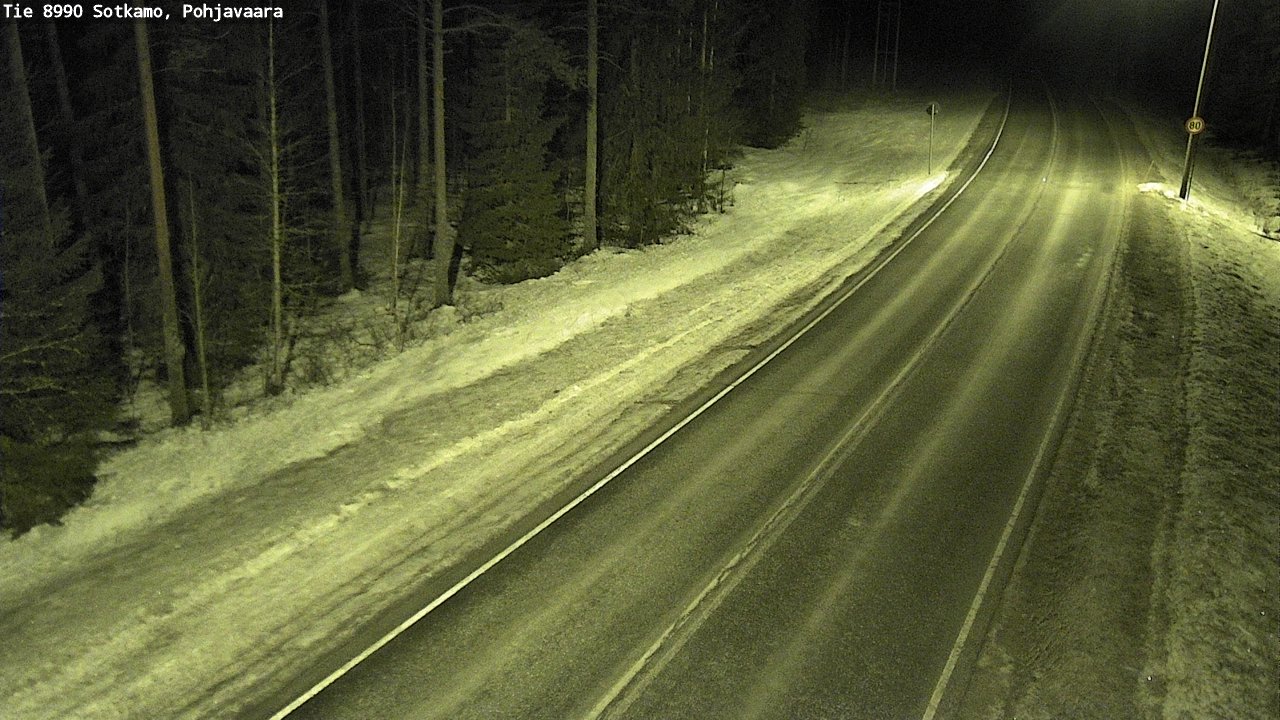 Kelikamerat Kuva Tie 8990 Sotkamo, Pohjavaara, Sotkamo, Kainuu