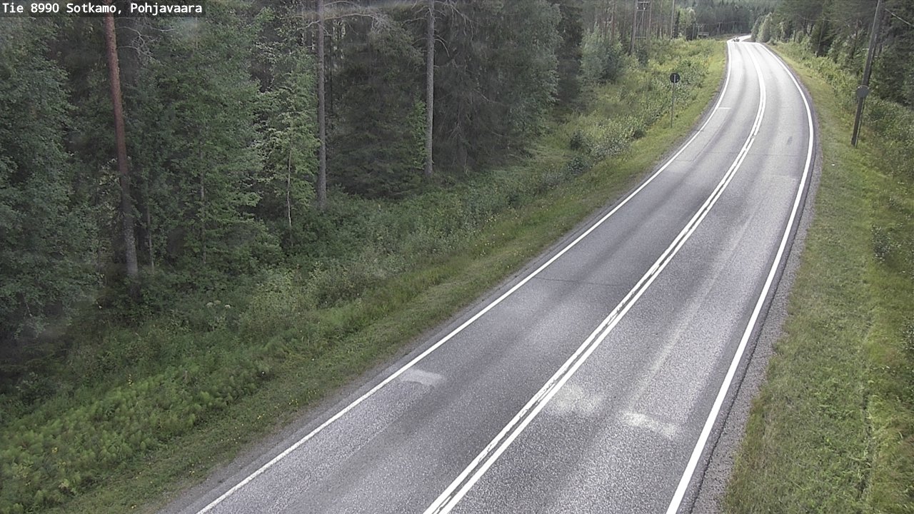Kelikamerat Kuva Tie 8990 Sotkamo, Pohjavaara, Sotkamo, Kainuu