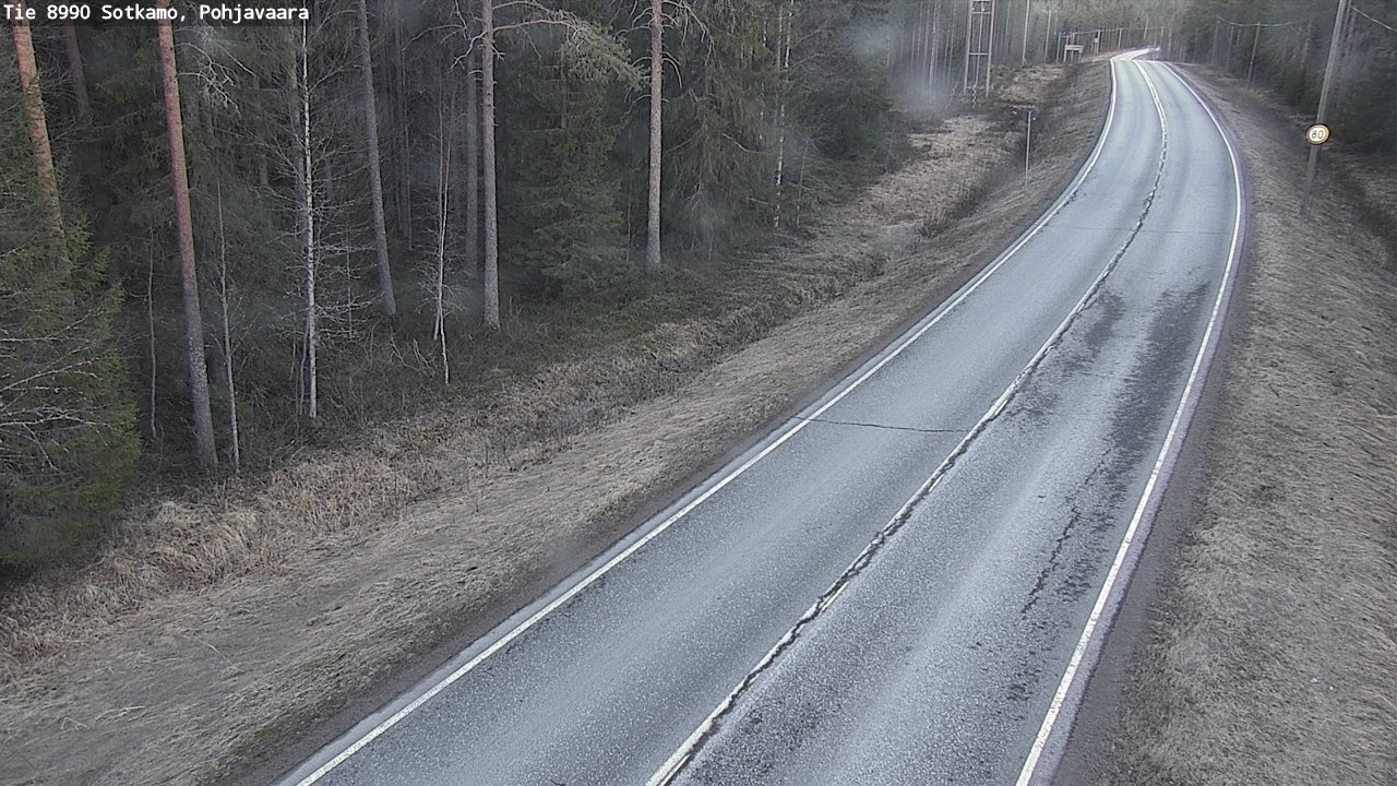 Kelikamerat Kuva Tie 8990 Sotkamo, Pohjavaara, Sotkamo, Kainuu
