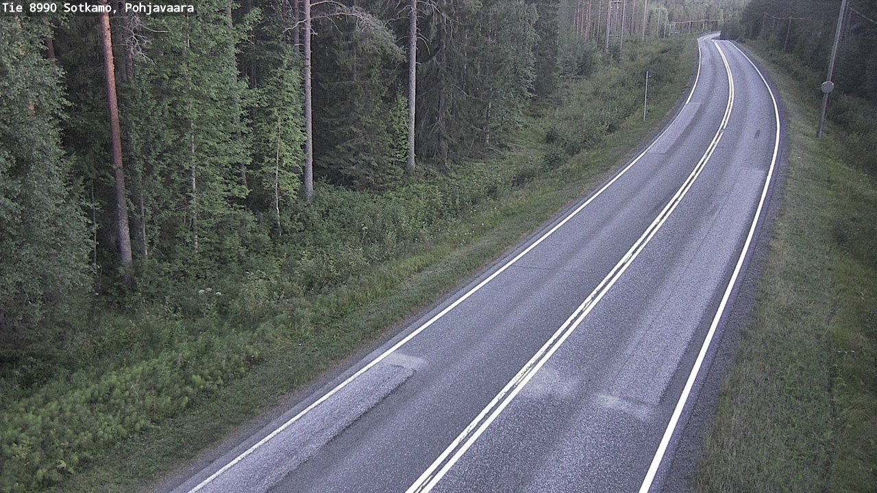 Kelikamerat Kuva Tie 8990 Sotkamo, Pohjavaara, Sotkamo, Kainuu