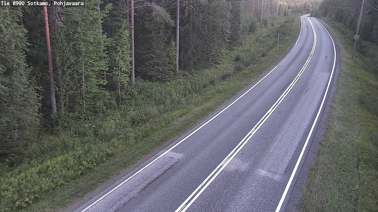 Kelikamerat Kuva Tie 8990 Sotkamo, Pohjavaara, Sotkamo, Kainuu
