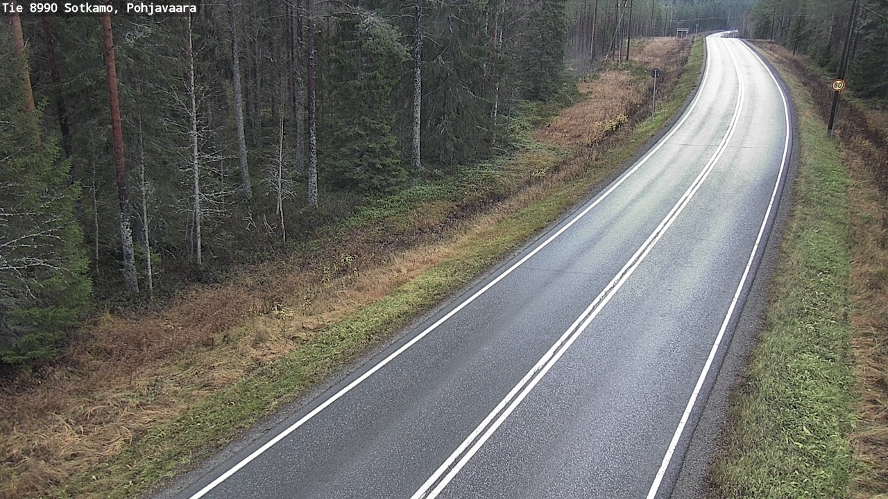 Kelikamerat Kuva Tie 8990 Sotkamo, Pohjavaara, Sotkamo, Kainuu