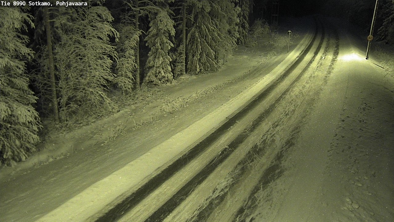 Kelikamerat Kuva Tie 8990 Sotkamo, Pohjavaara, Sotkamo, Kainuu