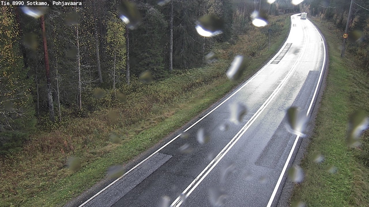 Weather Camera Image Road 8990 Sotkamo, Pohjavaara, Sotkamo, Kainuu