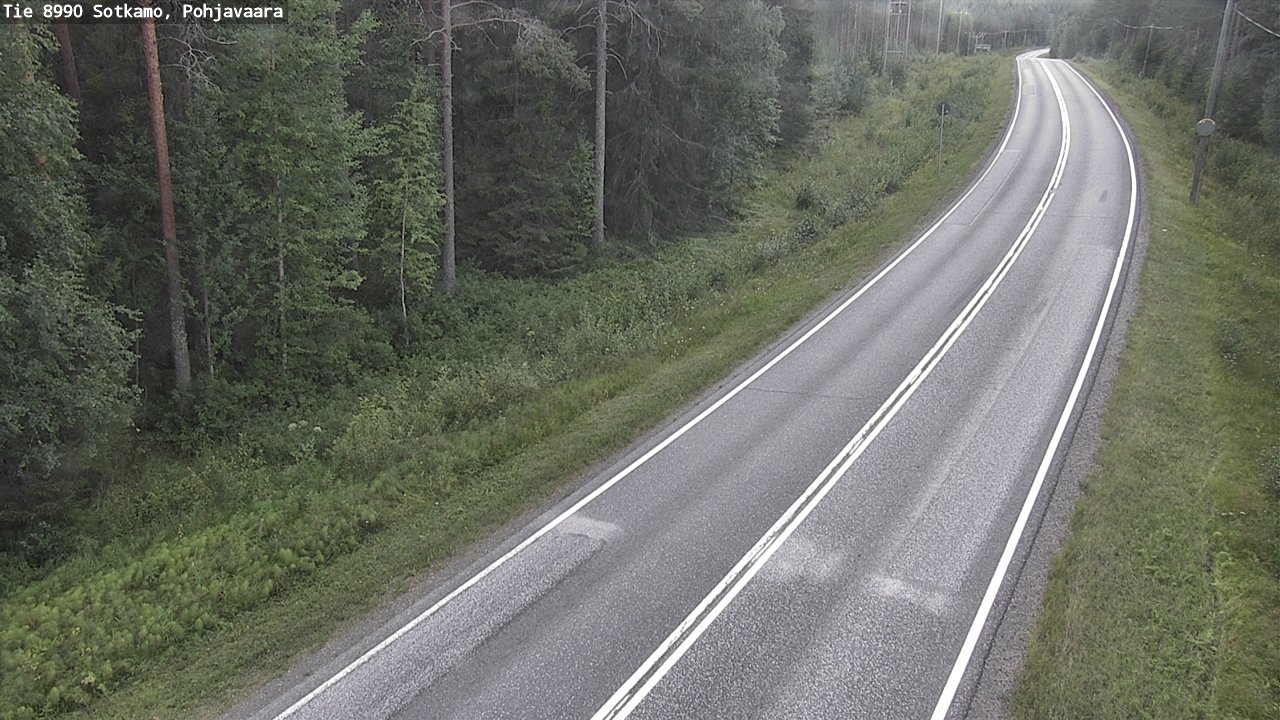 Kelikamerat Kuva Tie 8990 Sotkamo, Pohjavaara, Sotkamo, Kainuu
