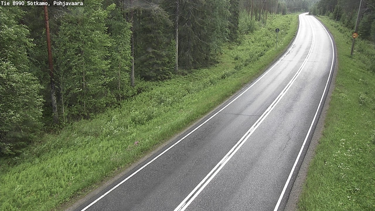 Kelikamerat Kuva Tie 8990 Sotkamo, Pohjavaara, Sotkamo, Kainuu