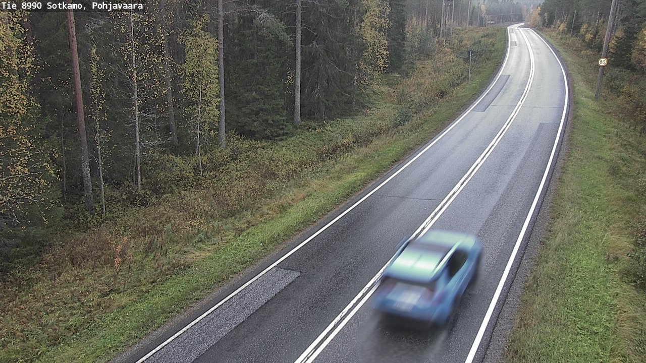 Kelikamerat Kuva Tie 8990 Sotkamo, Pohjavaara, Sotkamo, Kainuu