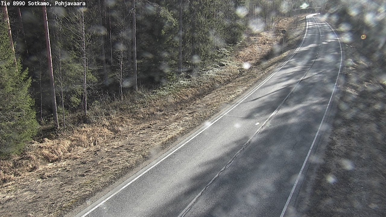 Kelikamerat Kuva Tie 8990 Sotkamo, Pohjavaara, Sotkamo, Kainuu