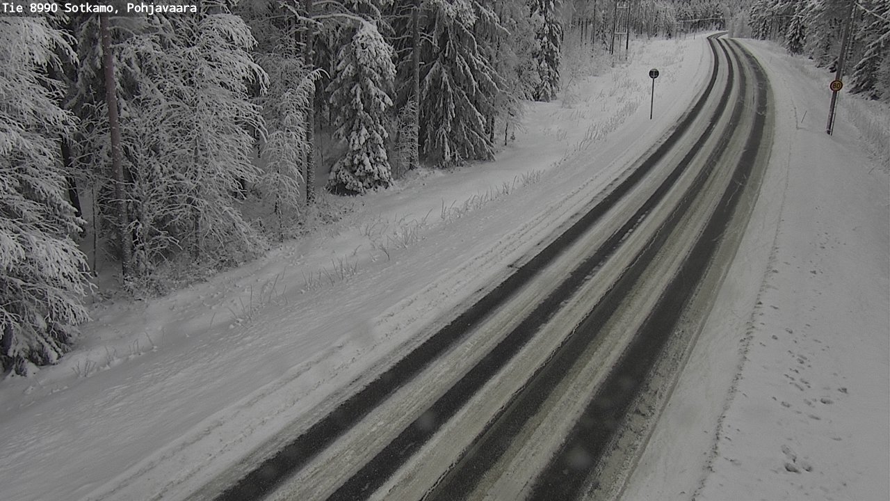 Kelikamerat Kuva Tie 8990 Sotkamo, Pohjavaara, Sotkamo, Kainuu