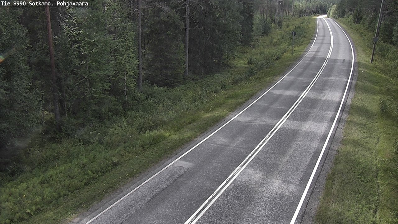 Kelikamerat Kuva Tie 8990 Sotkamo, Pohjavaara, Sotkamo, Kainuu