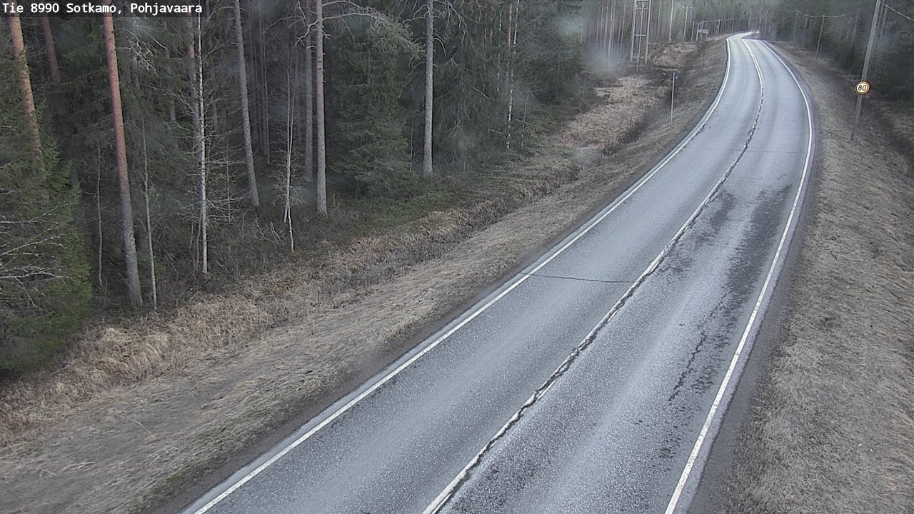 Kelikamerat Kuva Tie 8990 Sotkamo, Pohjavaara, Sotkamo, Kainuu