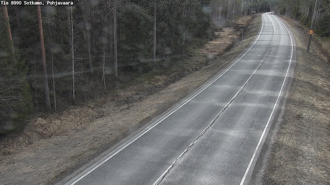 Kelikamerat Kuva Tie 8990 Sotkamo, Pohjavaara, Sotkamo, Kainuu