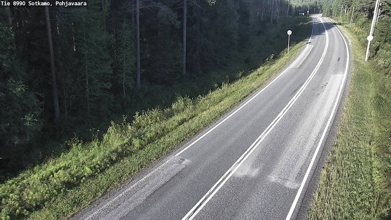 Kelikamerat Kuva Tie 8990 Sotkamo, Pohjavaara, Sotkamo, Kainuu
