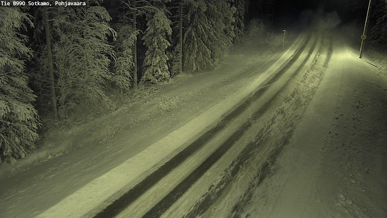 Kelikamerat Kuva Tie 8990 Sotkamo, Pohjavaara, Sotkamo, Kainuu