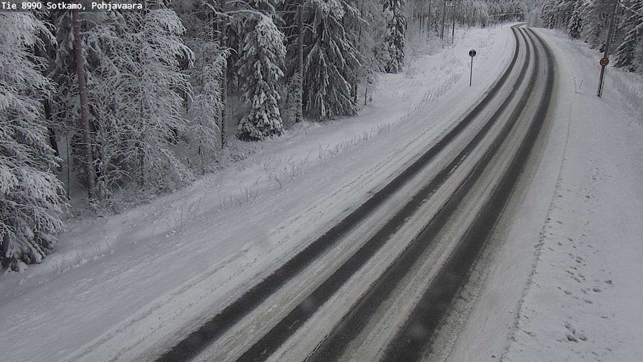 Kelikamerat Kuva Tie 8990 Sotkamo, Pohjavaara, Sotkamo, Kainuu