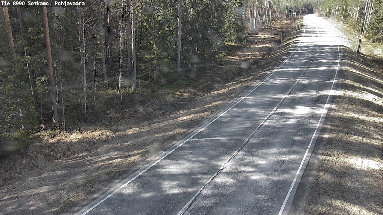 Kelikamerat Kuva Tie 8990 Sotkamo, Pohjavaara, Sotkamo, Kainuu
