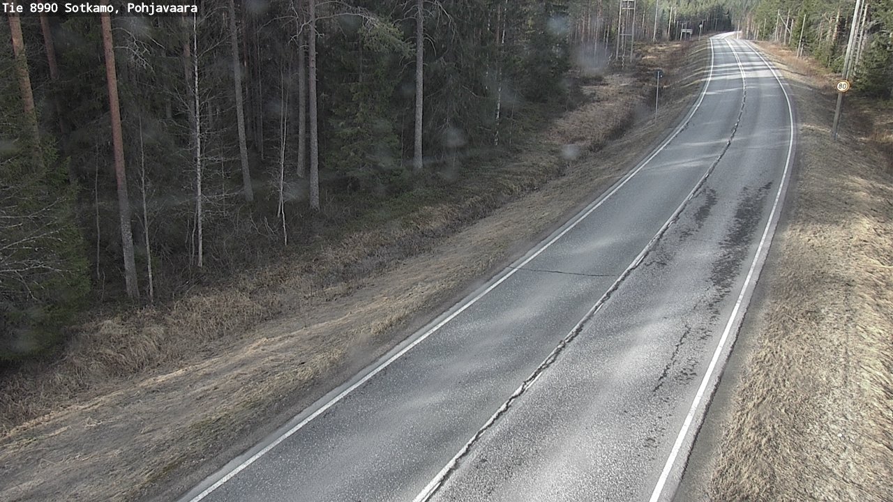Kelikamerat Kuva Tie 8990 Sotkamo, Pohjavaara, Sotkamo, Kainuu