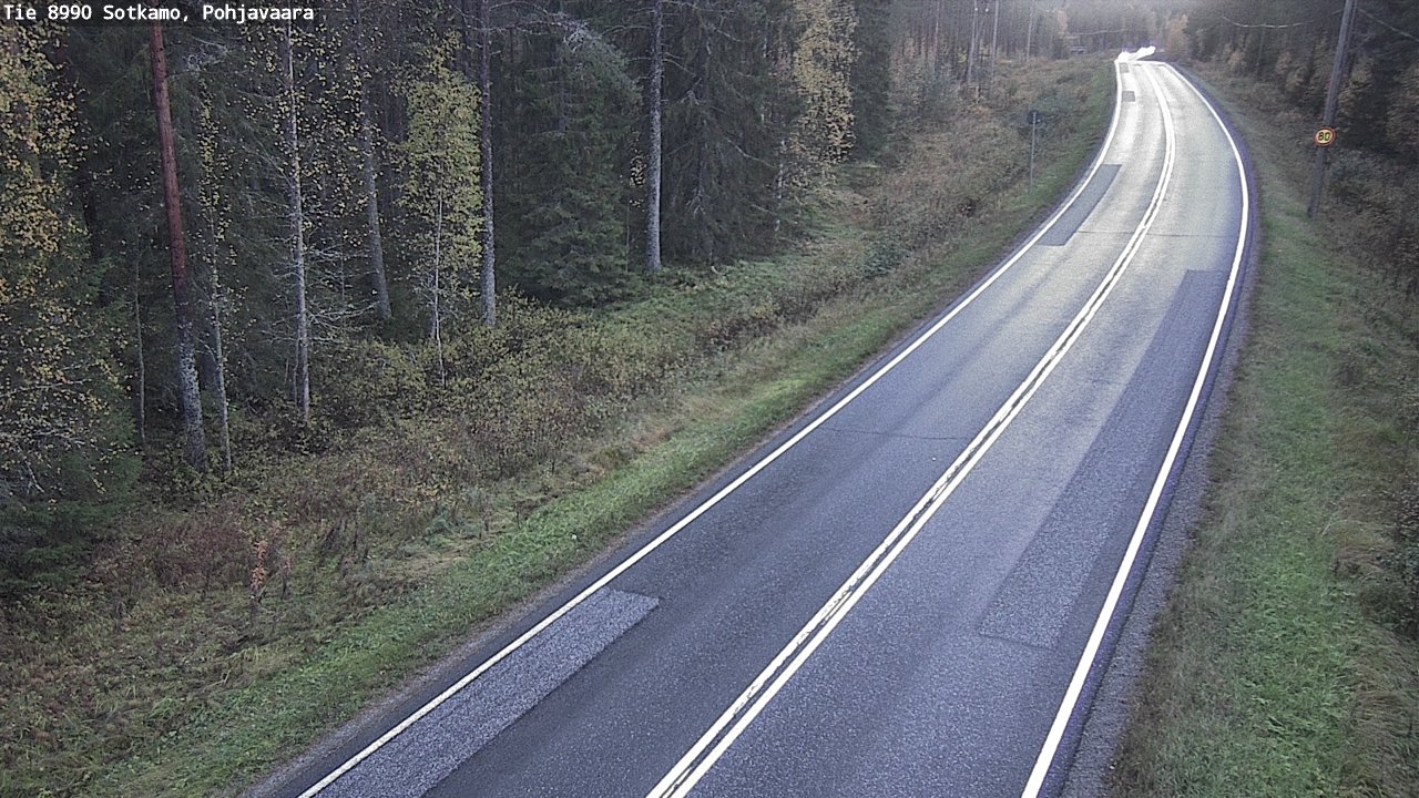 Kelikamerat Kuva Tie 8990 Sotkamo, Pohjavaara, Sotkamo, Kainuu