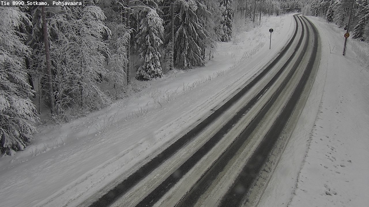 Kelikamerat Kuva Tie 8990 Sotkamo, Pohjavaara, Sotkamo, Kainuu
