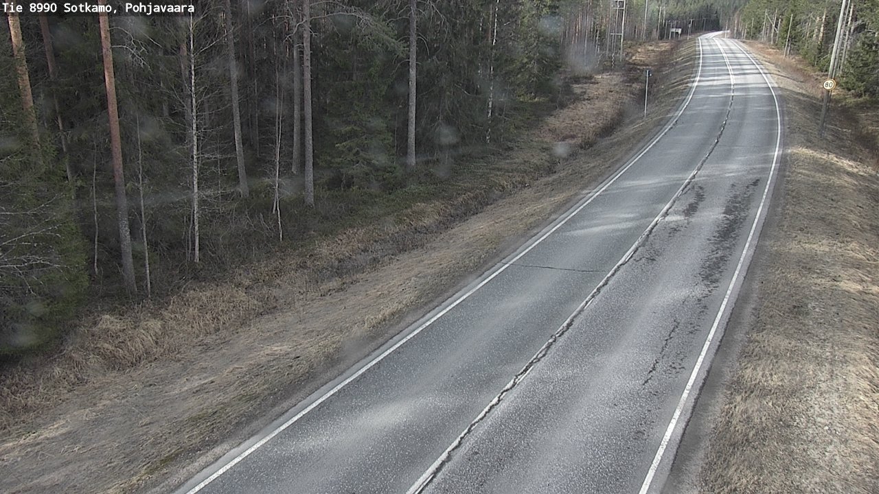 Kelikamerat Kuva Tie 8990 Sotkamo, Pohjavaara, Sotkamo, Kainuu