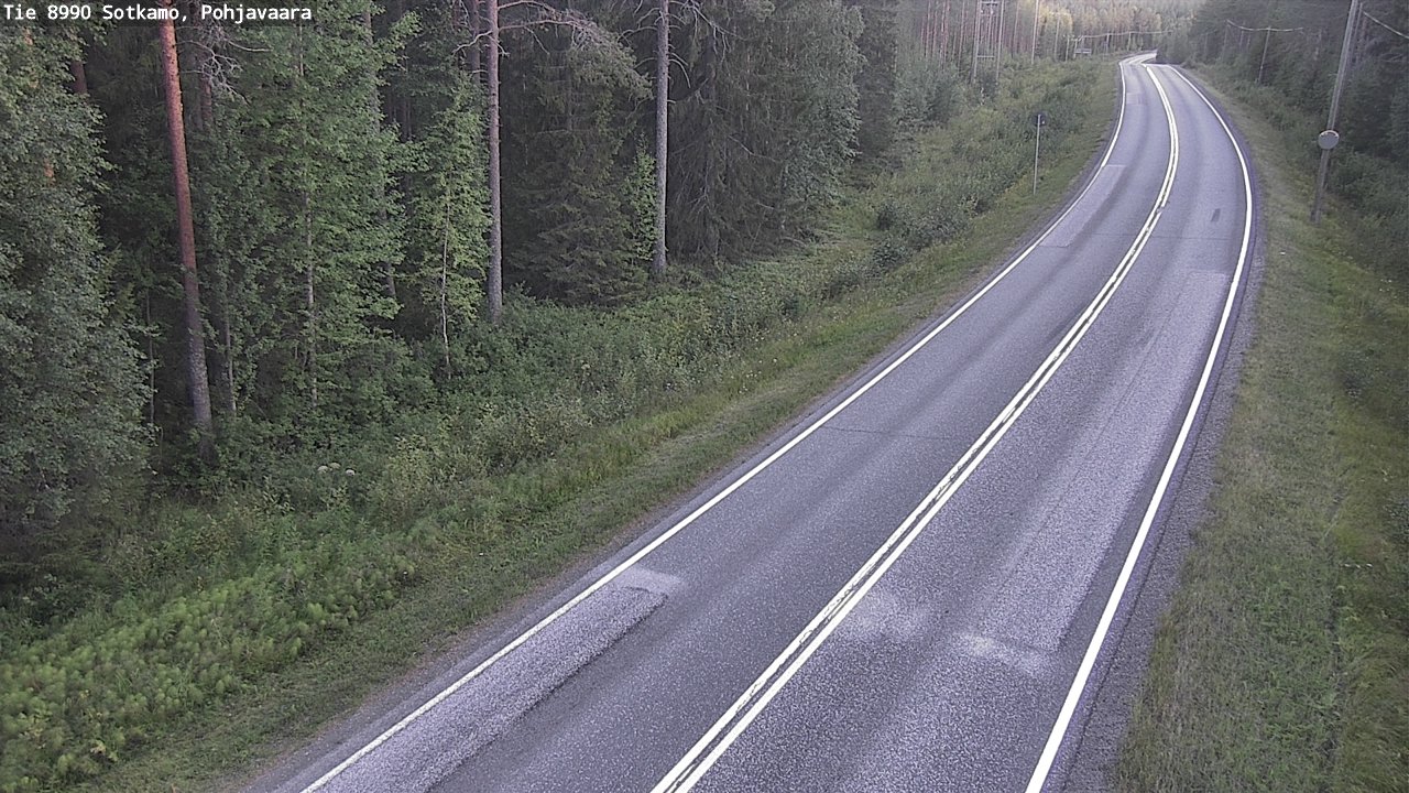 Kelikamerat Kuva Tie 8990 Sotkamo, Pohjavaara, Sotkamo, Kainuu