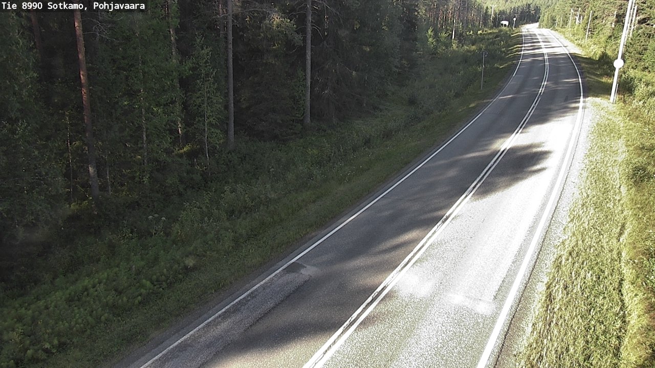 Kelikamerat Kuva Tie 8990 Sotkamo, Pohjavaara, Sotkamo, Kainuu