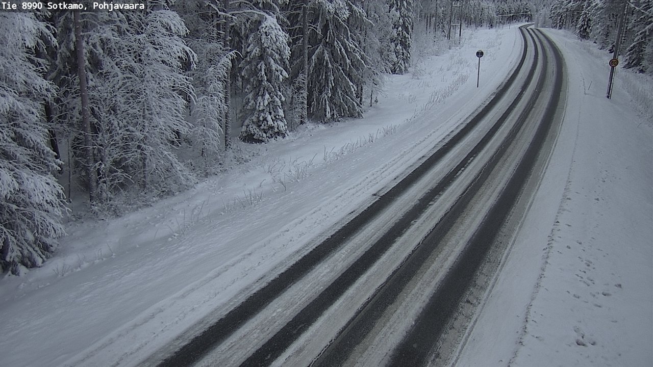 Kelikamerat Kuva Tie 8990 Sotkamo, Pohjavaara, Sotkamo, Kainuu