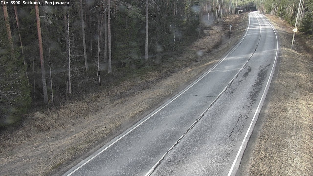 Kelikamerat Kuva Tie 8990 Sotkamo, Pohjavaara, Sotkamo, Kainuu
