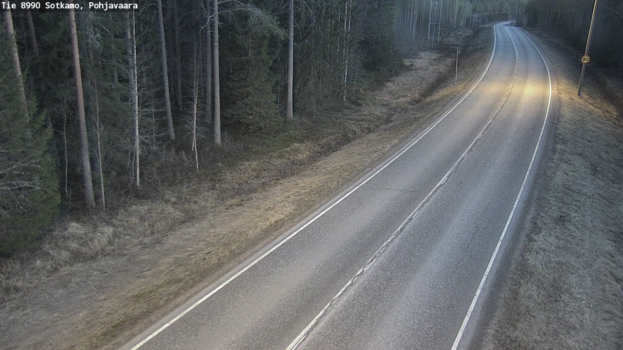 Kelikamerat Kuva Tie 8990 Sotkamo, Pohjavaara, Sotkamo, Kainuu