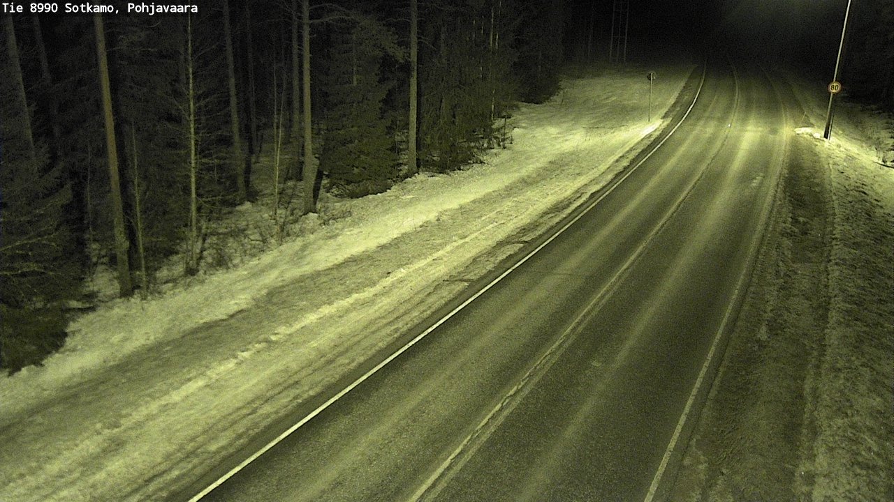 Kelikamerat Kuva Tie 8990 Sotkamo, Pohjavaara, Sotkamo, Kainuu