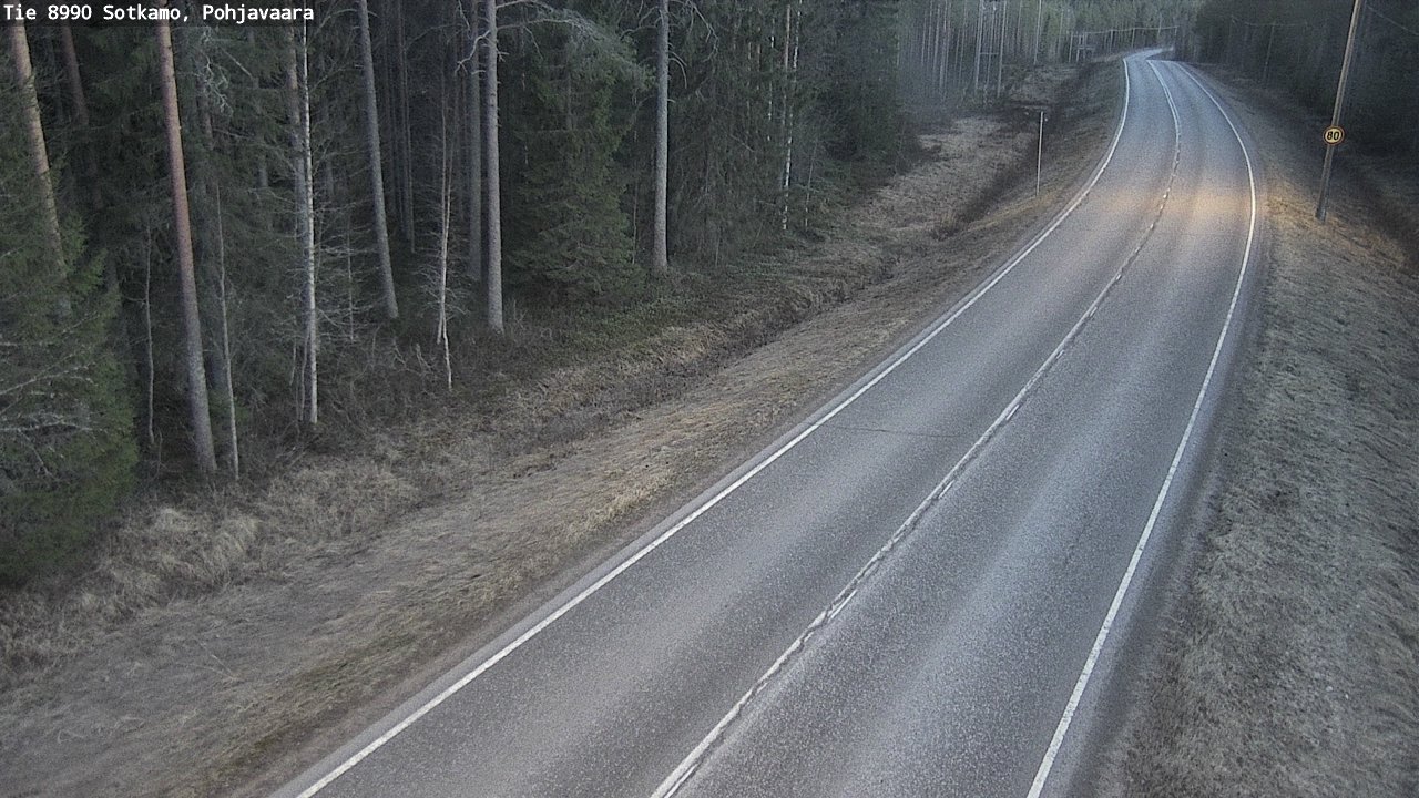 Kelikamerat Kuva Tie 8990 Sotkamo, Pohjavaara, Sotkamo, Kainuu