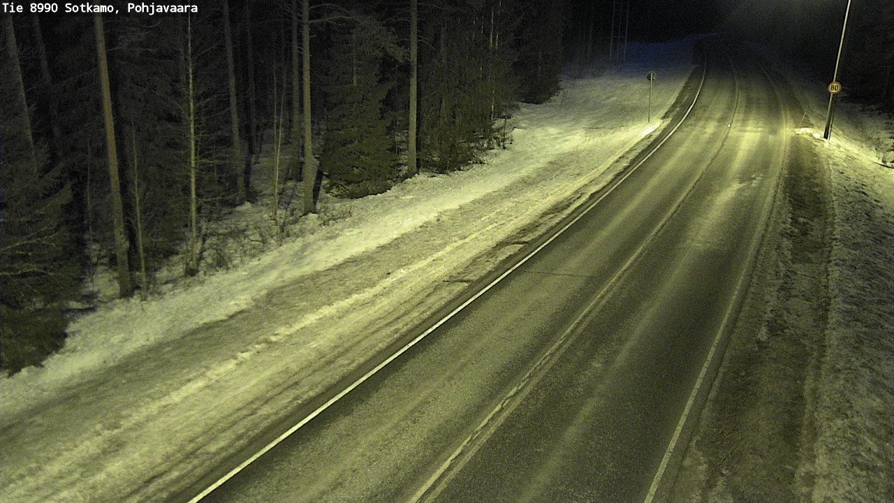 Kelikamerat Kuva Tie 8990 Sotkamo, Pohjavaara, Sotkamo, Kainuu