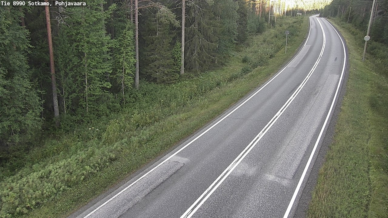 Kelikamerat Kuva Tie 8990 Sotkamo, Pohjavaara, Sotkamo, Kainuu