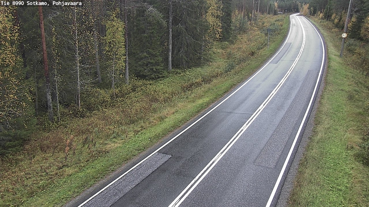 Kelikamerat Kuva Tie 8990 Sotkamo, Pohjavaara, Sotkamo, Kainuu