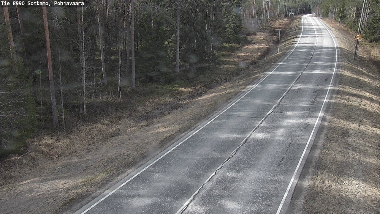 Kelikamerat Kuva Tie 8990 Sotkamo, Pohjavaara, Sotkamo, Kainuu