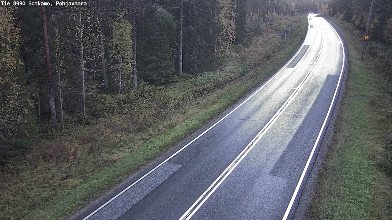 Kelikamerat Kuva Tie 8990 Sotkamo, Pohjavaara, Sotkamo, Kainuu