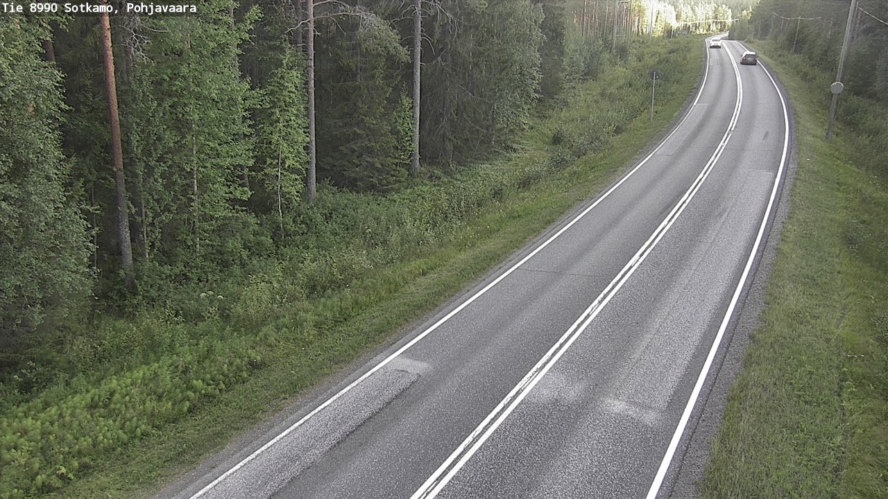 Kelikamerat Kuva Tie 8990 Sotkamo, Pohjavaara, Sotkamo, Kainuu