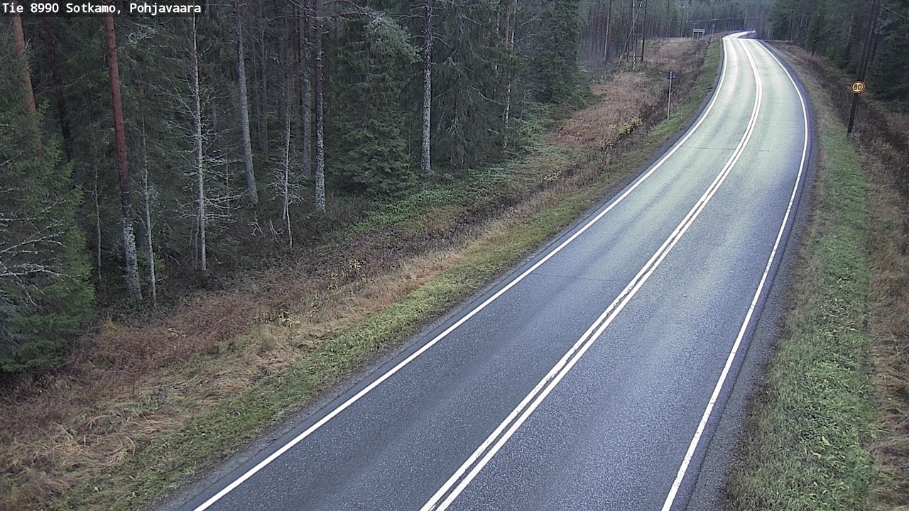 Kelikamerat Kuva Tie 8990 Sotkamo, Pohjavaara, Sotkamo, Kainuu