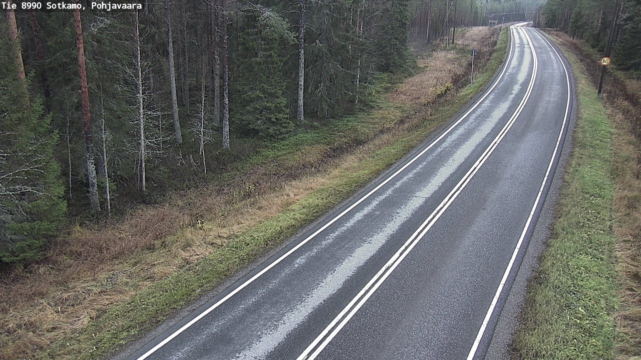 Kelikamerat Kuva Tie 8990 Sotkamo, Pohjavaara, Sotkamo, Kainuu