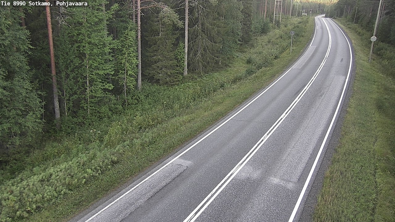 Kelikamerat Kuva Tie 8990 Sotkamo, Pohjavaara, Sotkamo, Kainuu