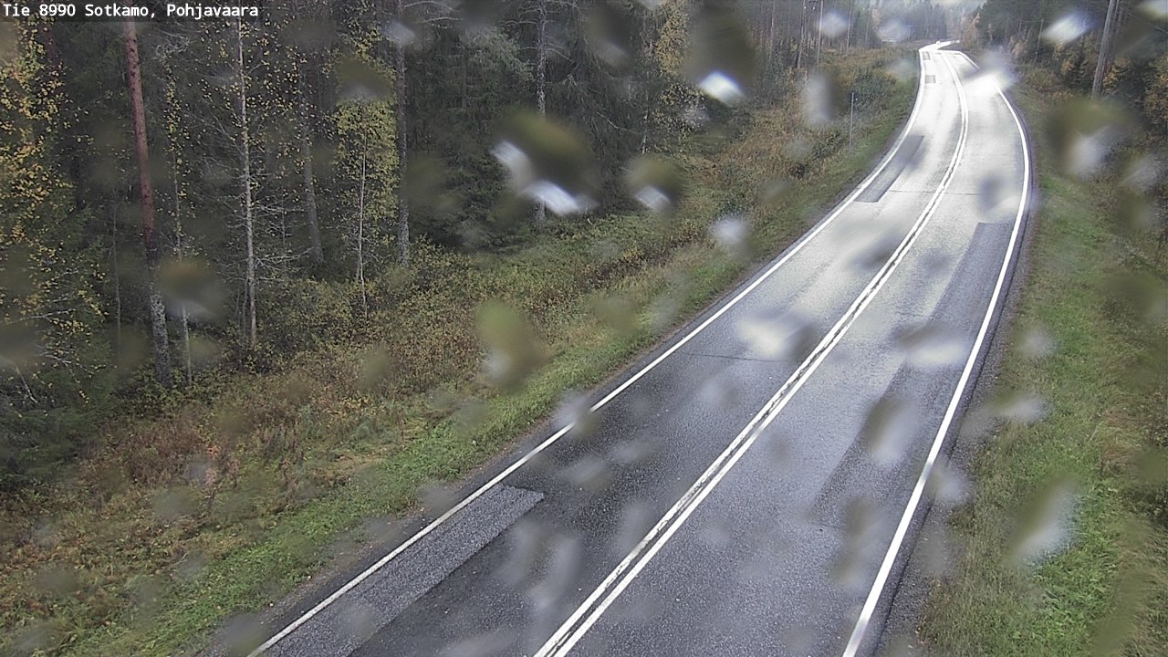 Weather Camera Image Road 8990 Sotkamo, Pohjavaara, Sotkamo, Kainuu