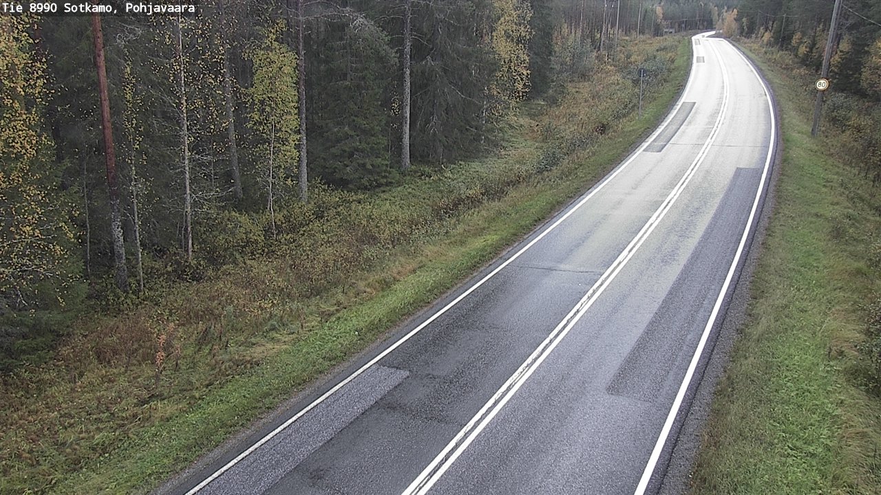 Kelikamerat Kuva Tie 8990 Sotkamo, Pohjavaara, Sotkamo, Kainuu